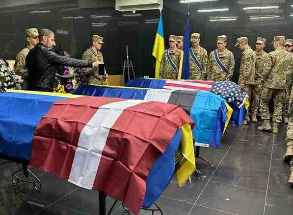 jedna od komemoracija plaćenika u ukrajini