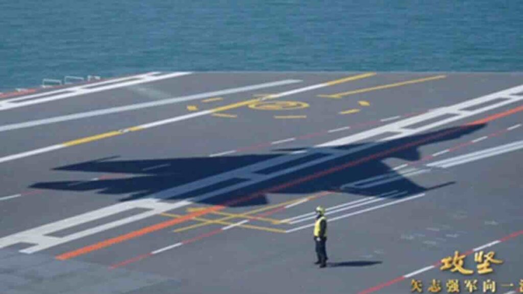 kina lansirala prvi lovac katapultom sa nosaca aviona fudzijan – novi korak ka paritetu sa mornaricom sad kina lansirala prvi lovac katapultom sa nosača aviona fudžijan – novi korak ka paritetu sa mornaricom sad!