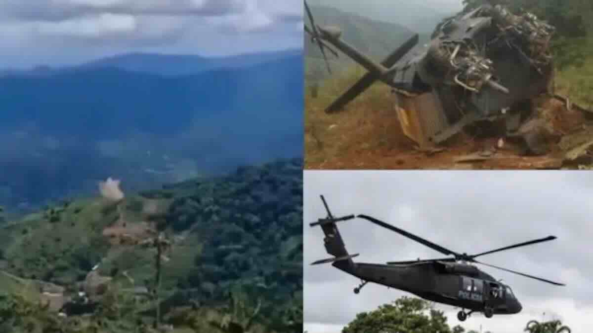 pad crnog jastreba u kolumbiji fpv dron oborio policijski helikopter uh 60 – 18 mrtvih u seriji napada