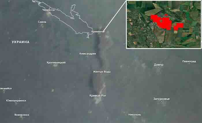 pozar nakon ruskog udara na kljucnu rafineriju u kremencugu pozar nakon ruskog udara na ključnu rafineriju u kremenčugu