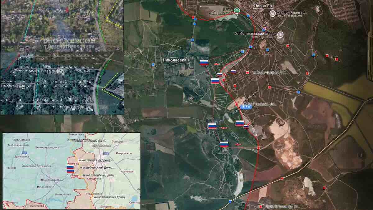 rusi drže kontrolu nad kilometarima oko Časov jara, ipak, za to im je bila potrebna čitava godina! zašto?