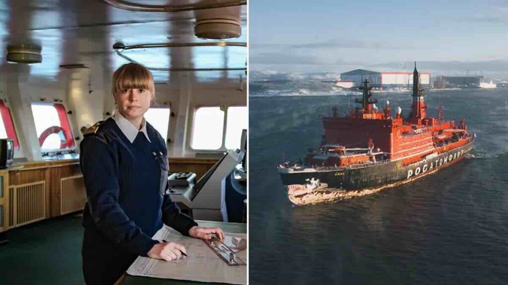 rusija piše istoriju prva žena kapetan nuklearnog ledolomca – od učiteljice do arktičkog simbola!