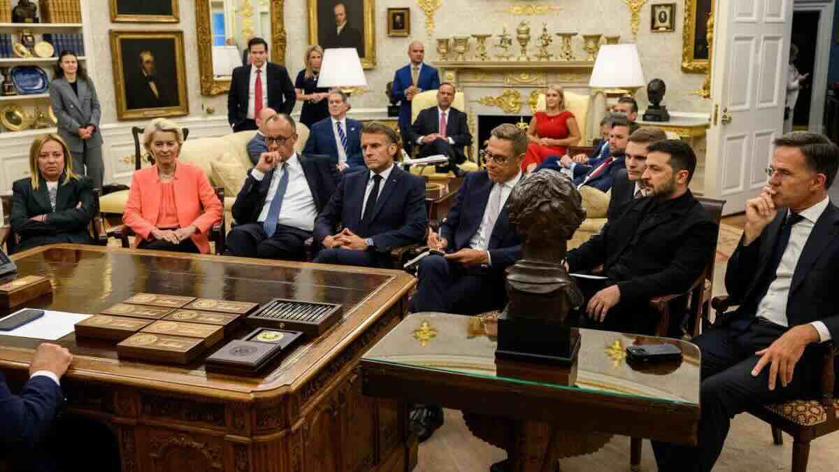 zelenski i koalicija voljnih kod trampa na sastanku