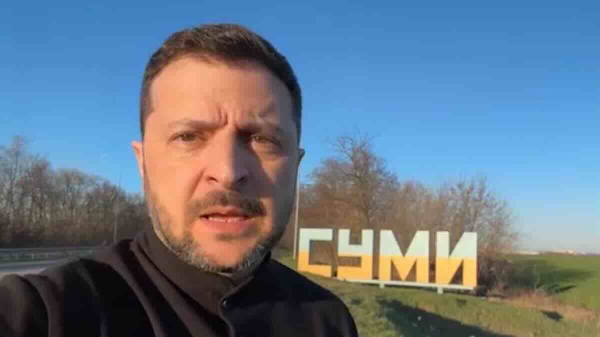 zelenski u sumiju