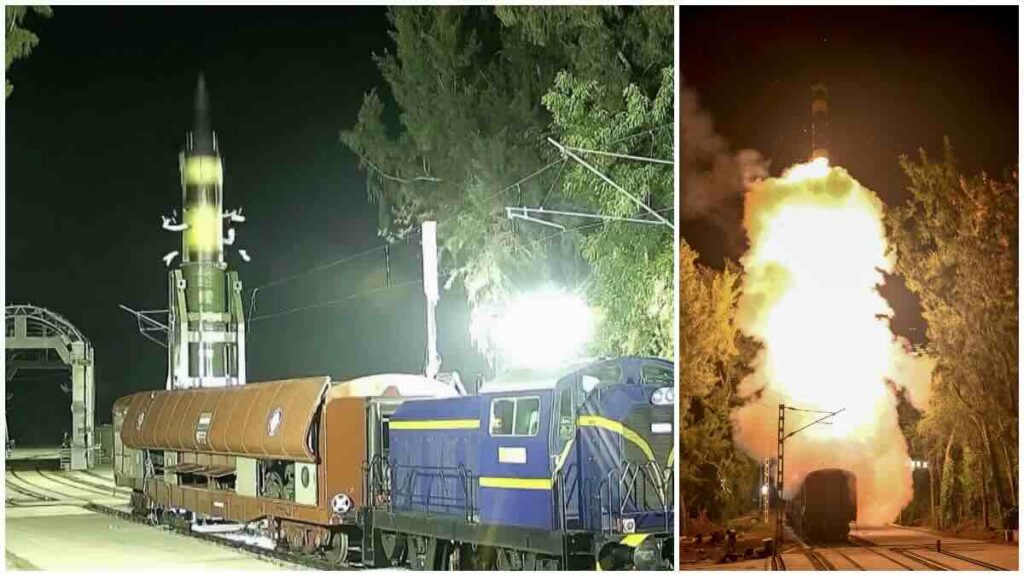 indija uspešno testirala agni prime: raketu dometa do 2.000 km lansiranu sa voza!