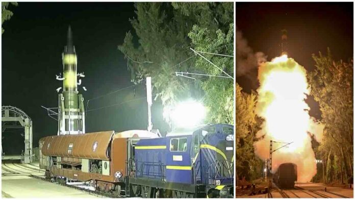 indija uspešno testirala agni prime: raketu dometa do 2.000 km lansiranu sa voza!