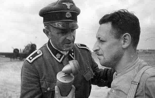 intervju na ratištu