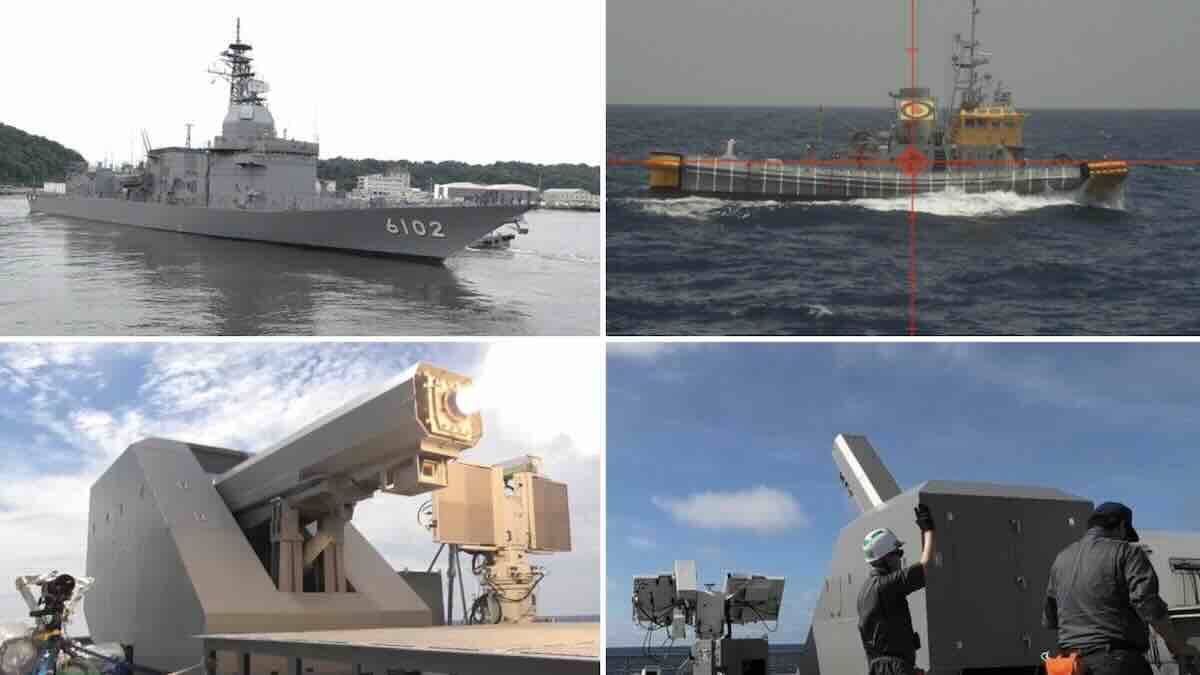 japanski js asuka js asuka uspešno izveo gađanje cilja na moru elektromagnetnim šinskim topom