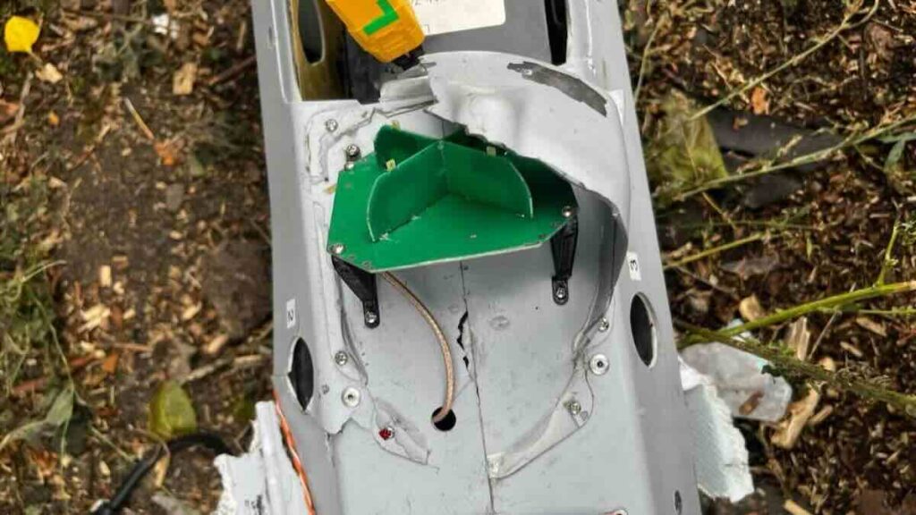 lancet dron čiju su fotografiju ukrajinski mediji objavili 24 septembra