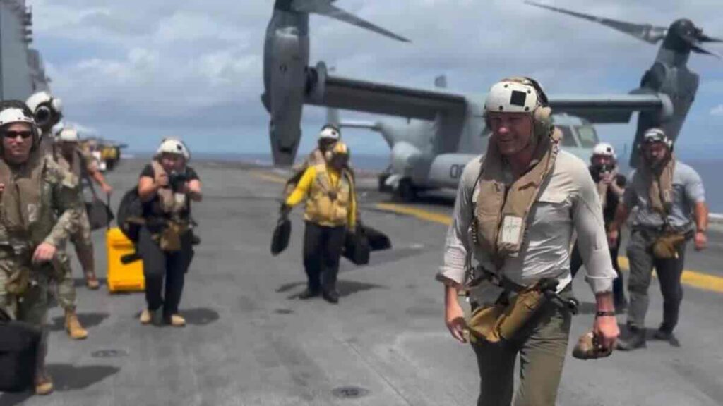 ministar rata sad pit hegset došao u portoriko