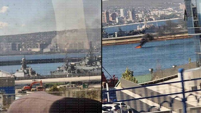 novorosijsk napad ukrajinskih pomorskih kamikaza dronova