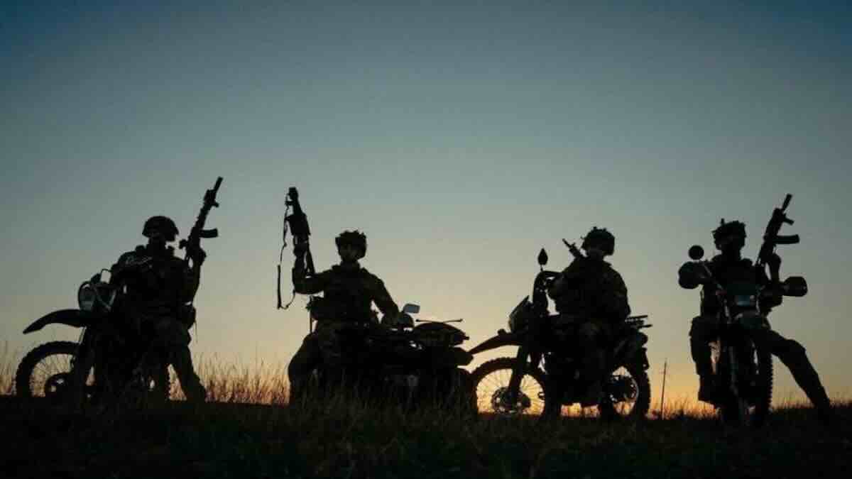 ruske jurišne trupe na motorima