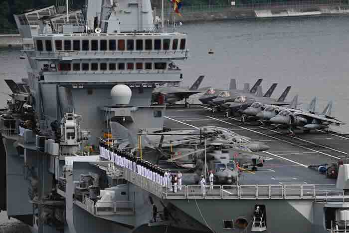 italijanski nosač aviona cavour (c550)