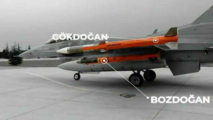 turske rakete raketa vazduh–vazduh bozdogan i gokdogan