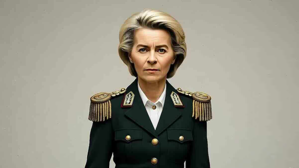 ursula u vojnoj unifrmo, ilustraciju uradila veštačka inteligencija ursula u vojnoj unifrmo, ilustraciju uradila veštačka inteligencija