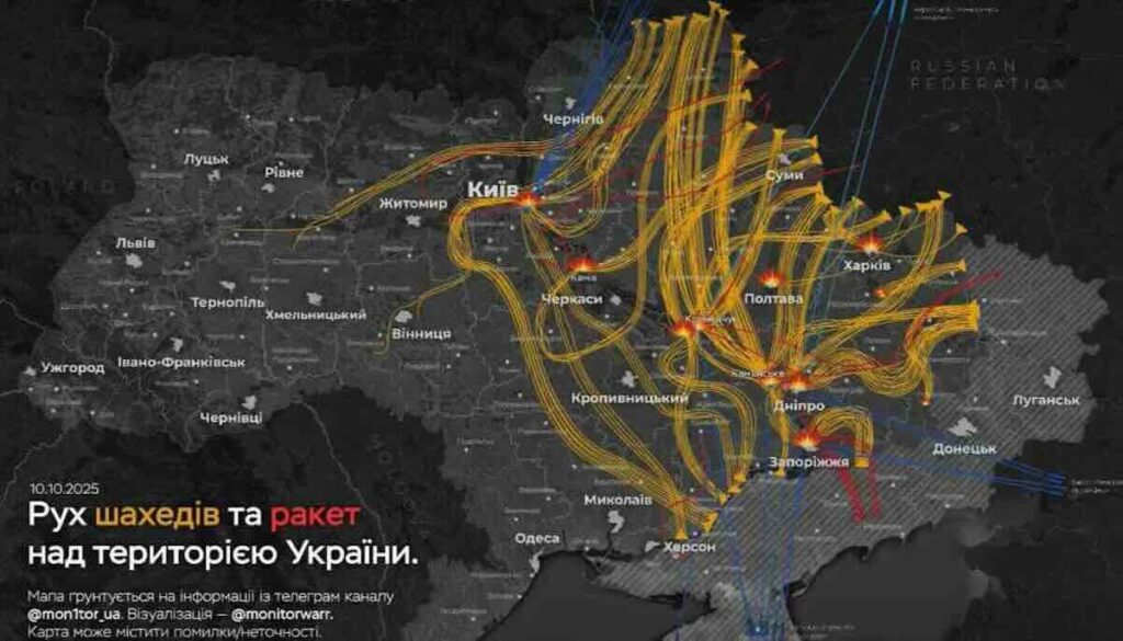 „noć bez svetla“ dronovi pa kindžali potopili ključnu elektro mrežu u ukrajini — kijev upozorava na crnu zimu