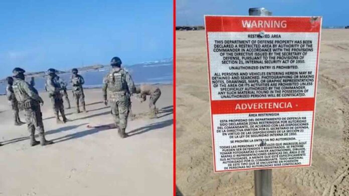 Američke trupe na meksičkoj plaži Američke trupe na meksičkoj plaži