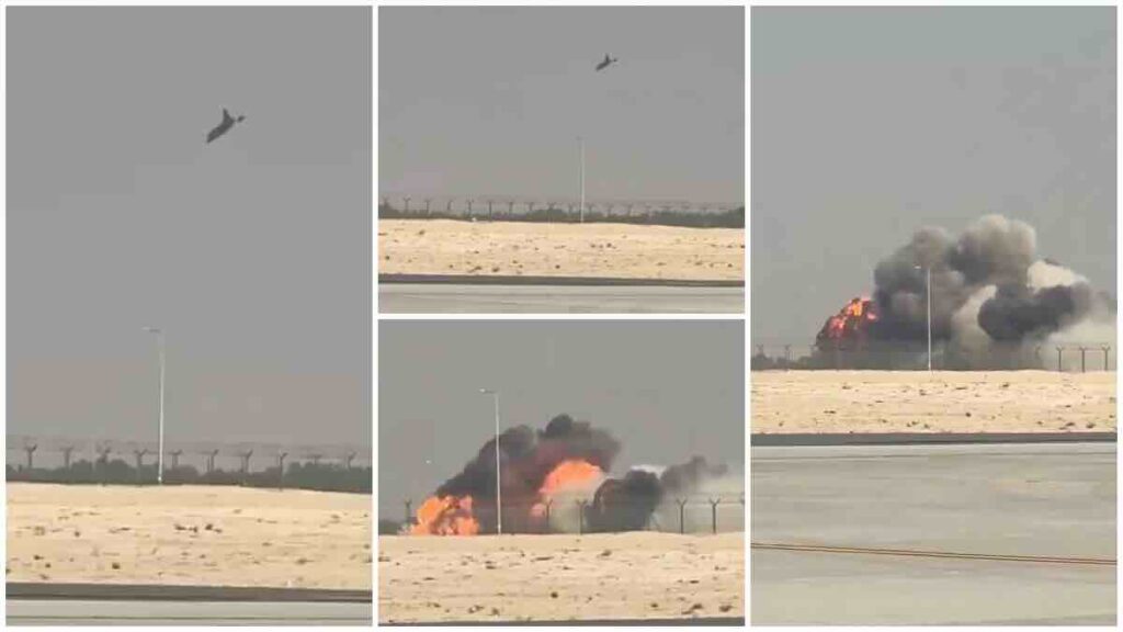 Indijski lovac Tejas pao pred publikom u Dubaiju