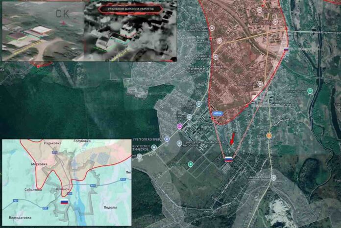 Kupjansk takođe potpuno opkoljen