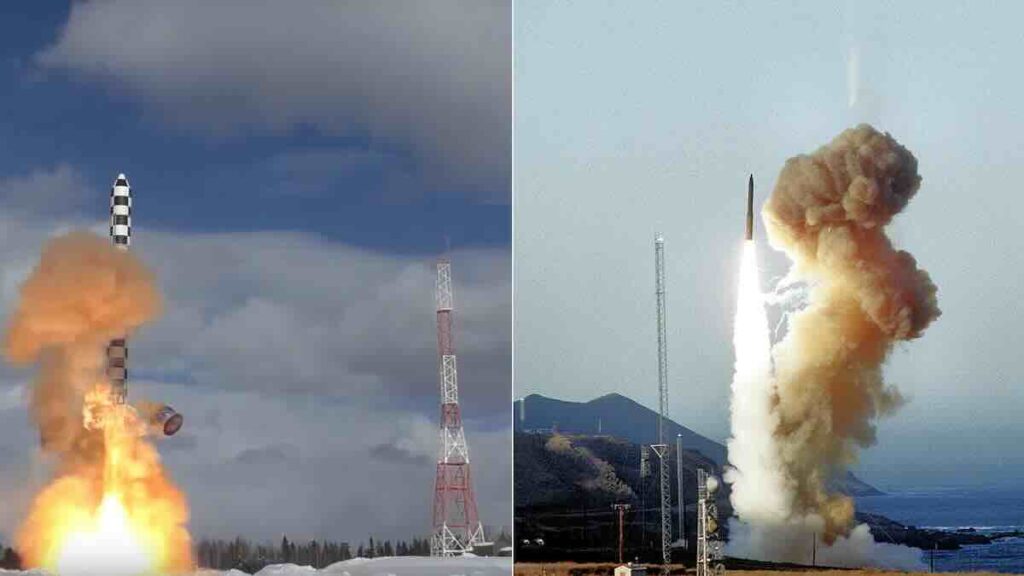 Sarmat i Minuteman III