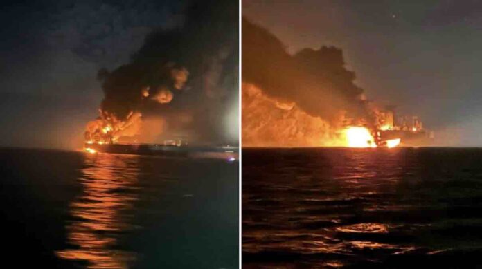 Ukrainski dronovi uništili u dva tankera u Crnom moru