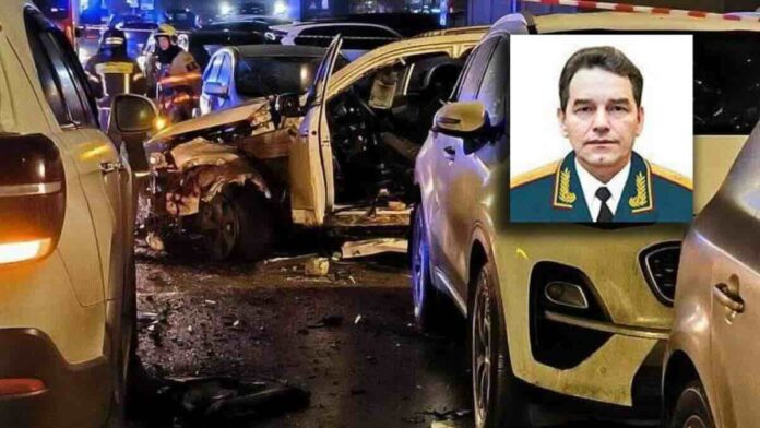 Atentat u Moskvi eksplozija pod automobilom ubila visokog oficira ruskog Generalštaba Atentat u Moskvi eksplozija pod automobilom ubila visokog oficira ruskog Generalštaba