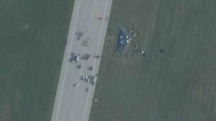 B 2 Spirit of Georgia nakon što je otkazao trap B 2 Spirit of Georgia nakon što je otkazao trap