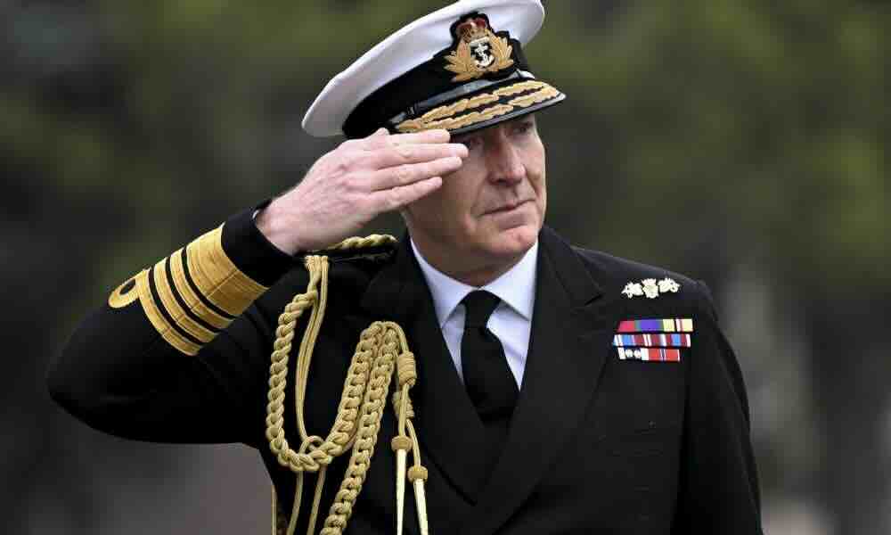 Načelnik Generalštaba britanskih oružanih snaga, ser Ričard Najton