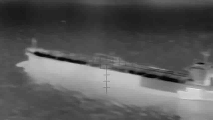 QENDIL tanker sa snimka ukrajinskog drona