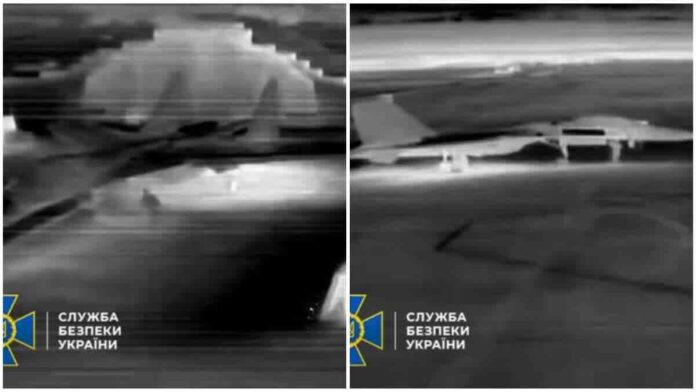 SBU govori o uništenim lovcima Su 27 i šteti na krimskoj bazi