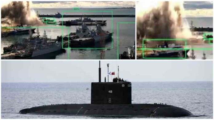 SBU tvrdi da je dronom pogodila rusku podmornicu klase „Varšavjanka“