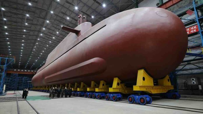 izgradnja nuklearna podmornica severne koreje