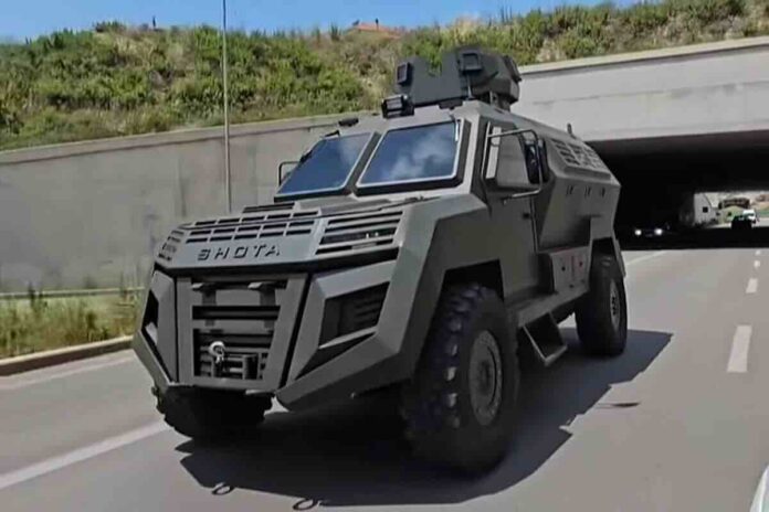 shota oklopno vozilo