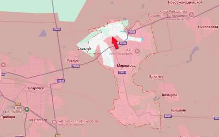 situacija u Mirnogradu situacija u Mirnogradu