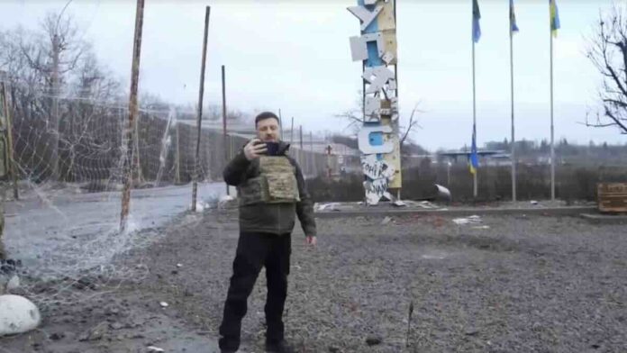 zelenski na obodu kupjanska