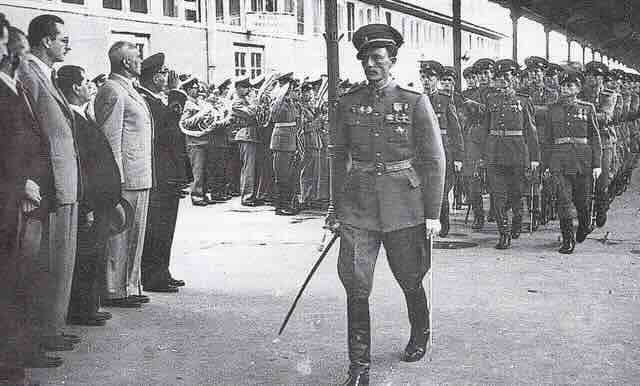 07. VI 1947. Milorad Jankovic na dočeku gostiju iz Rumunije