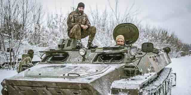 Negde u Donbasu. Mraz, čelik, ljudi...