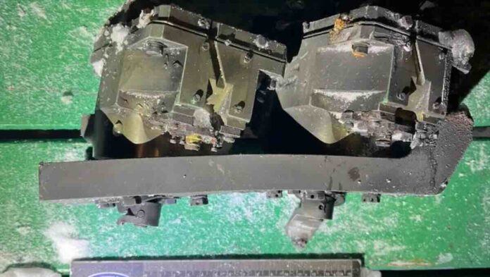 Ukrajina pokazuje fragmente SBU tvrdi da je reč o ostacima rakete „Orešnik“