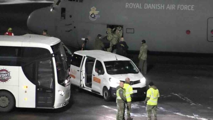 iskrcavanje evropskih trupa na grenland