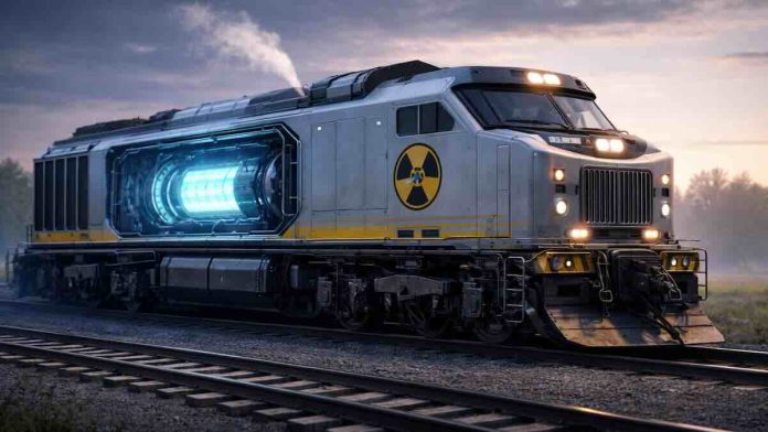 nuklearna lokomotiva ilustracija nuklearna lokomotiva ilustracija