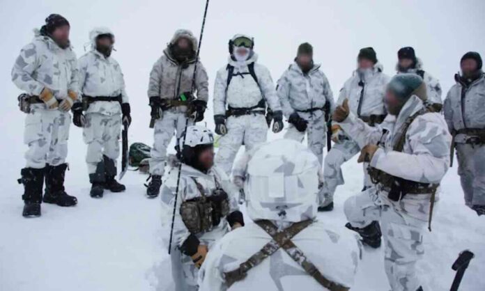 ruske trupe na snegu