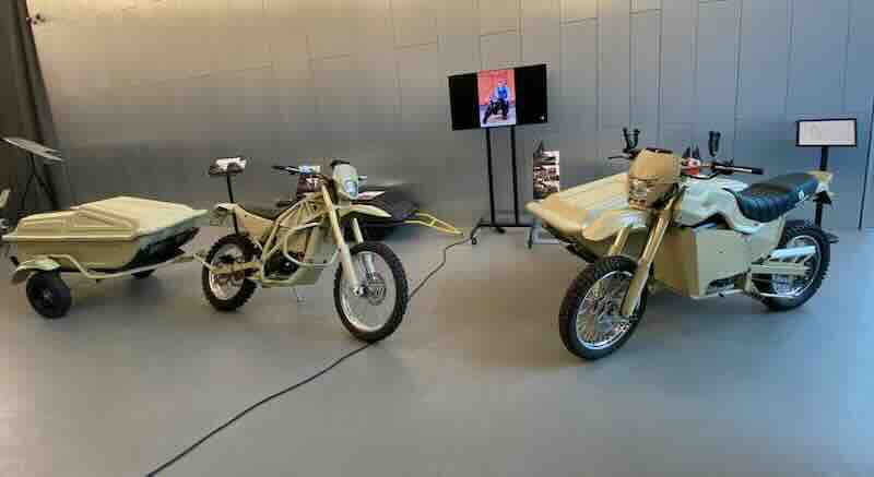 Kalašnjikov predstavio električne vojne motocikle Iž Enduro