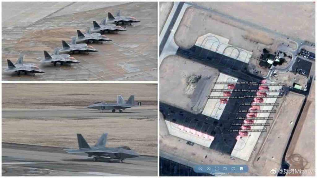 Kinezi otkrili lokaciju 11 američkih stelt F 22 čim su sleteli u Izrael