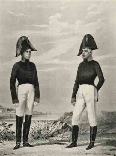 Redari (denščiki) početkom XIX veka u Rusiji