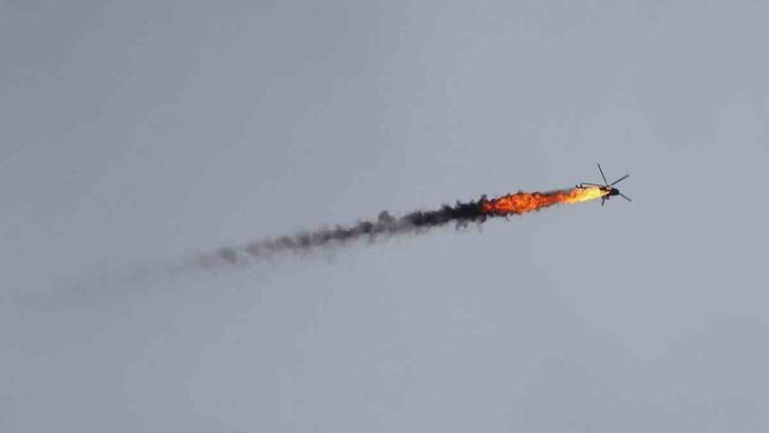 Ruski dron raketom R-60 oborio ukrajinski helikopter Mi-24