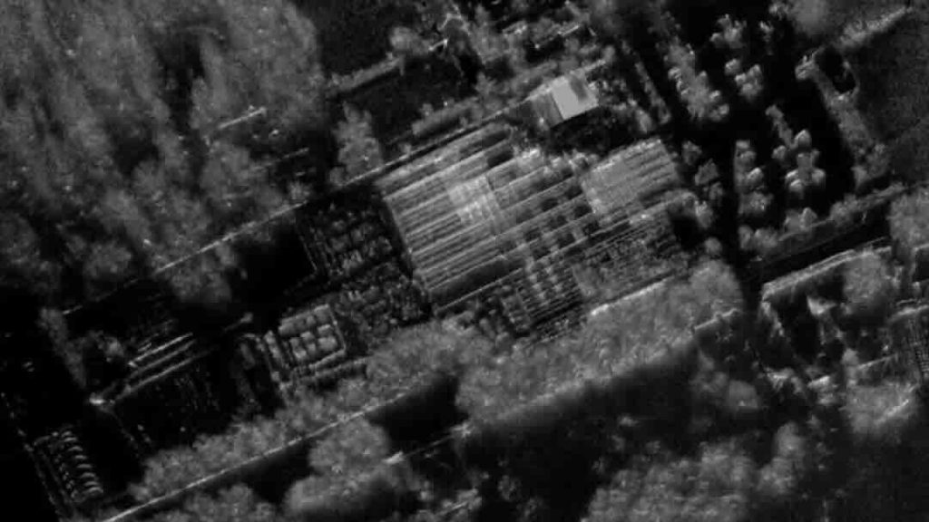 SAR sliku obrađenu pomoću Sahare