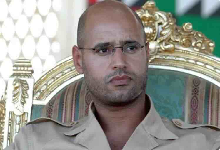Saif al Islam Gadafi ranije
