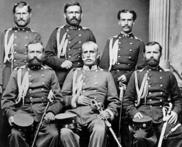 Srpski oficiri 1865. godine