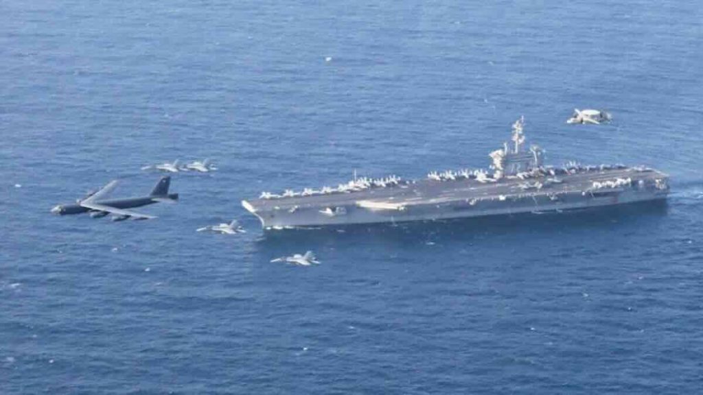 americki nosac USS Abraham Lincoln CVN 72 klase Nimitz američki nosač USS Abraham Lincoln (CVN 72) klase Nimitz