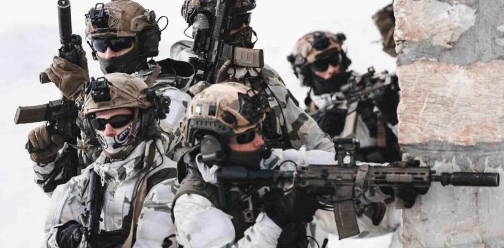 francuske trupe na snegu